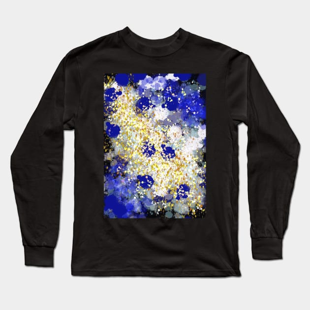 Gold Splash Long Sleeve T-Shirt by Julie Vaux